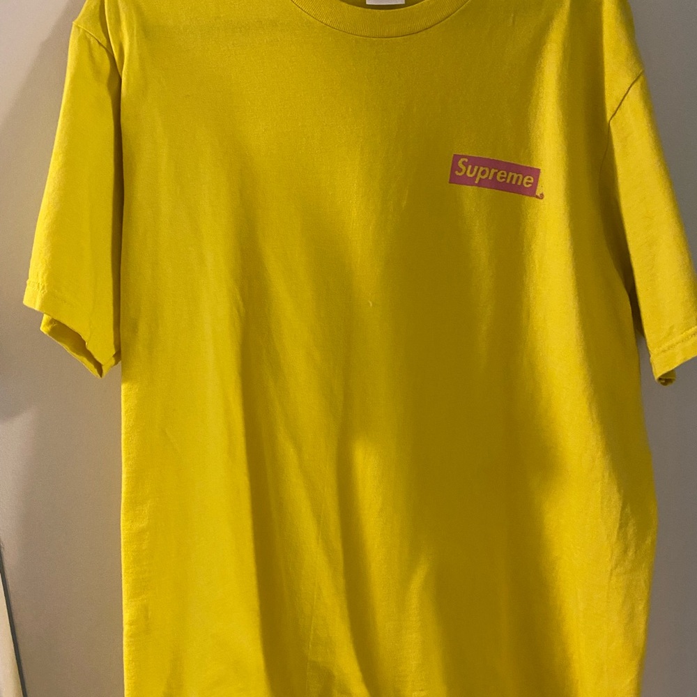 Yellow Supreme Tshirt